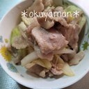 豚肉とキャベツのケチャップ炒め